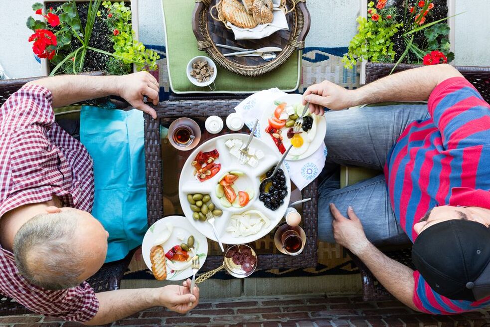 Ernährung bei Prostatitis